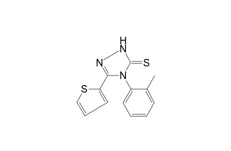 4-(2-Methylphenyl)-3-thiophen-2-yl-1H-1,2,4-triazole-5-thione
