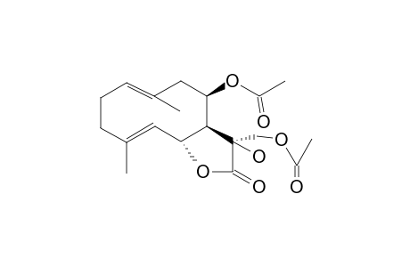 TULIPINOLIDE,EPI,11-beta-HYDROXY-13-ACETOXY