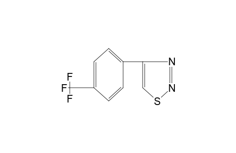 4-(alpha,alpha,alpha-TRIFLUORO-p-TOLYL)-1,2,3-THIADIAZOLE