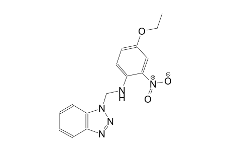 1H-1,2,3-benzotriazole-1-methanamine, N-(4-ethoxy-2-nitrophenyl)-