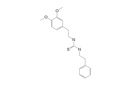 1-(3,4-DIMETHOXYPHENETHYL)-3-PHENETHYL-2-THIOUREA