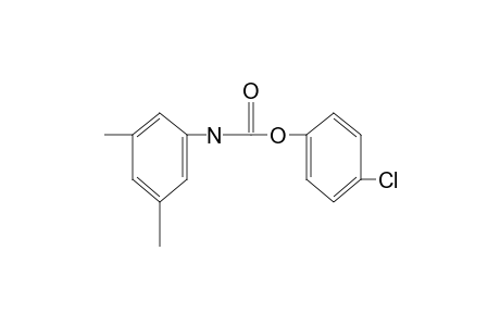 3,5-dimethylcarbanilic acid, p-chlorophenyl ester