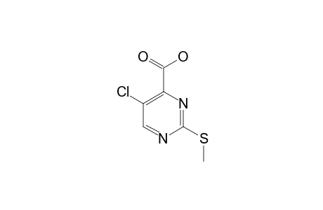 5-Chloro-2-(methylthio)pyrimidine-4-carboxylic acid