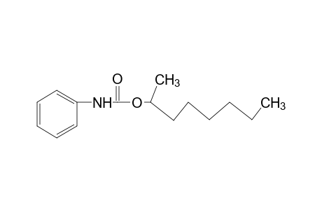 carbanilic acid, 1-methylheptyl ester