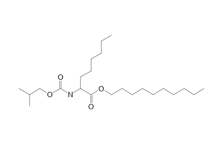 2-Aminocaprylic acid, N-isobutoxycarbonyl-, decyl ester