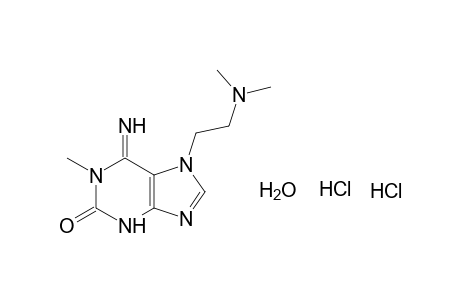 7-[2-(dimethylamino)ethyl]-1-methylisoguanine, dihydrochloride, monohydrate