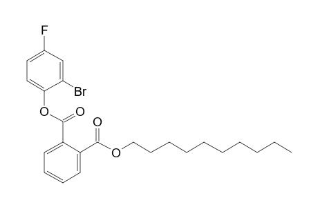 Phthalic acid, 2-bromo-4-fluorophenyl decyl ester