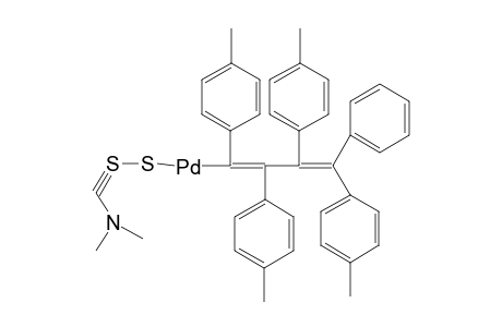 PD{C(P-TOL)C(P-TOL)C(P-TOL)C(P-TOL)PH}(SSCNME2)