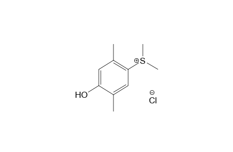 dimethyl(4-hydroxy-2,5-xylyl)sulfonium chloride