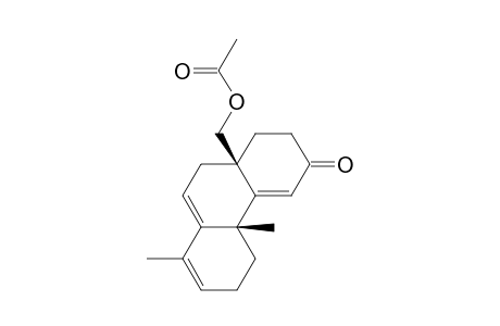 1,4b,5,6,10,10a-Hexahydro-10a.beta.-acetoxymethyl-4b.beta.,8-dimethyl-3(2H)-phenanthrenone