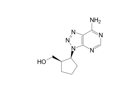 CIS-9-(2-HYDROXYMETHYLCYCLOPENTYL)-6-AMINO-8-AZAPURINE