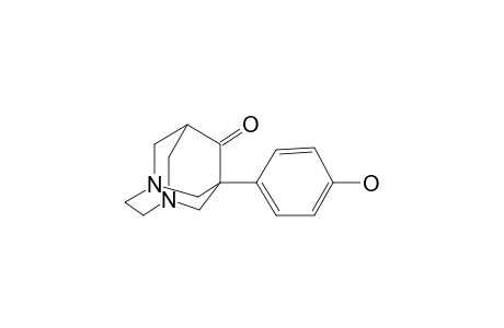 1-(4-Hydroxyphenyl)-3,6-diazatricyclo[4.3.1.1(3,8)]undecan-9-one