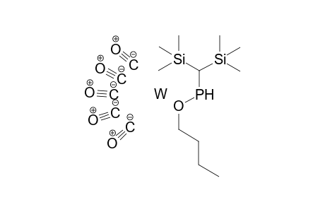 Bis(trimethylsilyl)methyl-butoxy-phosphane pentacarbonyl tungsten