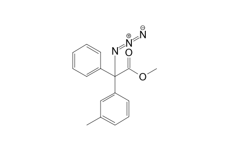 Methyl 2-azido-2-(m-tolyl)-2-phenyl-acetate