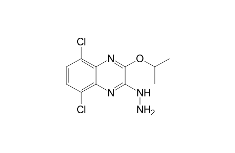 5,8-Dichloro-2-hydrazino-3-isopropoxyquinoxalin