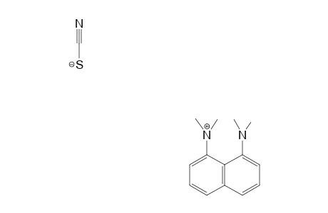 1,8-BIS-(DIMETHYLAMINO)-NAPHTHALENE-THIOCYANATE