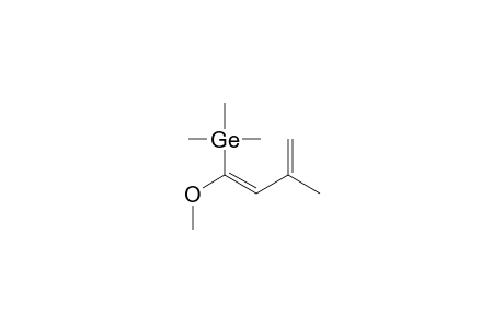 Germane, (1-methoxy-3-methyl-1,3-butadienyl)trimethyl-, (Z)-