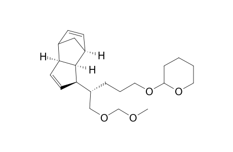 2H-Pyran, tetrahydro-2-[[5-(methoxymethoxy)-4-(3a,4,7,7a-tetrahydro-4,7-methano -1H-inden-1-yl)pentyl]oxy]-, [1.alpha.(4S*),3a.alpha.,4.alpha.,7.alpha.,7a.alpha.]-(.+-.)-