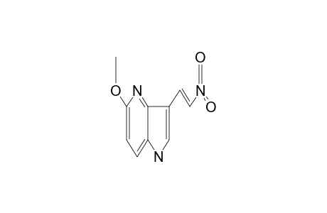 5-methoxy-3-[(E)-2-nitroethenyl]-1H-pyrrolo[3,2-b]pyridine