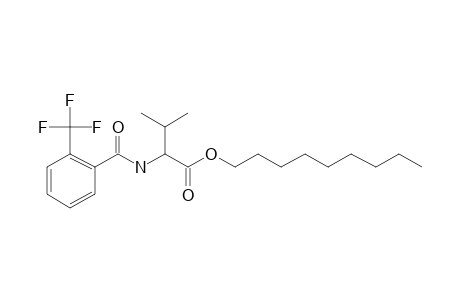 L-Valine, N-(2-trifluoromethylbenzoyl)-, nonyl ester