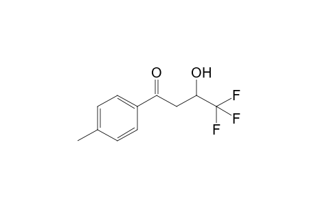 4,4,4-Trifluoro-3-hydroxy-1-(4-methylphenyl)-1-butanone