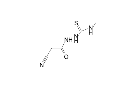1-(cyanoacetyl)-4-methyl-3-thiosemicarbazide