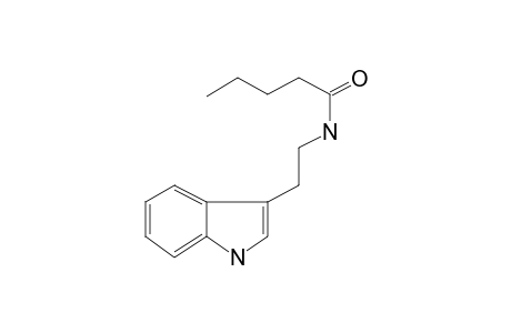 N-[2-(1H-Indol-3-yl)ethyl]pentanamide