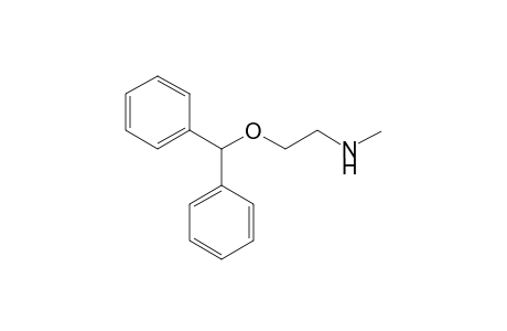 2-(diphenylmethyl)oxy-N-methyl-ethanamine