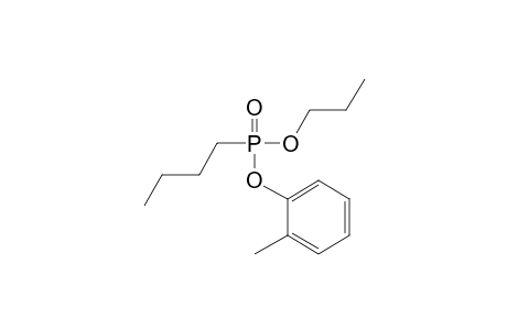 Butylphosphonic acid, 2-methylphenyl propyl ester