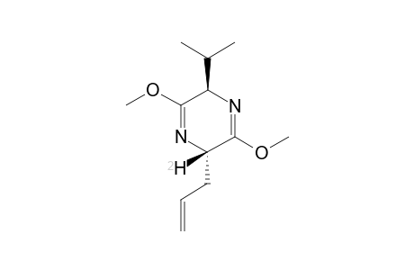 (3R,6S)-[6-2H]-6-ALLYL-3-ISOPROPYL-2,5-DIMETHOXY-3,6-DIHYDROPYRAZINE