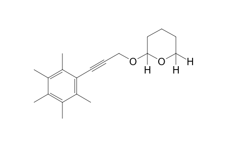2-{[3-(pentamethylphenyl)-2-propynyl]oxy}tetrahydro-2H-pyran