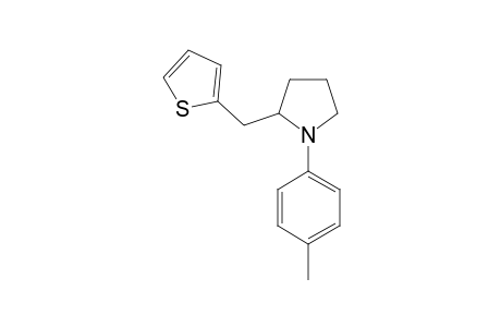 2-[(Thiophen-2'-yl)methyl]-1-(p-tolyl)pyrrolidine