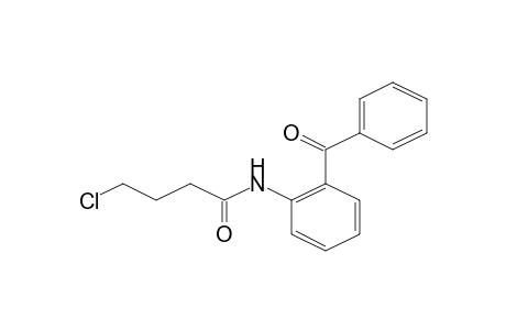 Butanamide, 4-chloro-N-(2'-benzoylphenyl)-