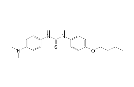 N-(4-Butoxyphenyl)-N'-[4-(dimethylamino)phenyl]thiourea