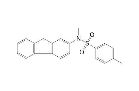 N-methyl-N-(fluoren-2-yl)-p-toluenesulfonamide