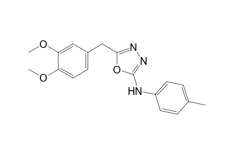 2-(p-toluidino)-5-veratryl-1,3,4-oxadiazole