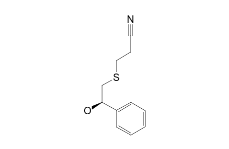 (S)-2-[(2-Cyanoethyl)thio]-1-phenylethanol