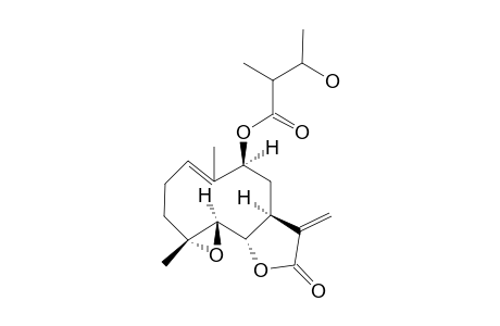 9-BETA-(3-HYDROXY-2-METHYLBUTYRYLOXY)-PARTHENOLIDE