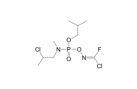 O-CHLOROFLUOROFORMIMINO-N-(BETA-CHLOROPROPYL)-N-METHYLAMIDOISOBUTYLPHOSPHATE