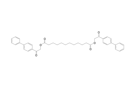 Bis(2-[1,1'-biphenyl]-4-yl-2-oxoethyl) dodecanedioate