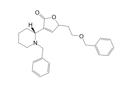 (5RS)-3-[(2RS/SR)-N-Benzylpiperidin-2-yl]-5-[2-(benzyloxy)ethyl]-2(5H)-furanone