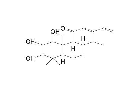 4(1H)-PHENANTHRONE, 2-ETHENYL-4A,4B,5,6,7,8,8A,9,10,10A-DECAHYDRO-5,6,7-TRIHYDROXY-1,4B,8,8-TETRAMETHYL-