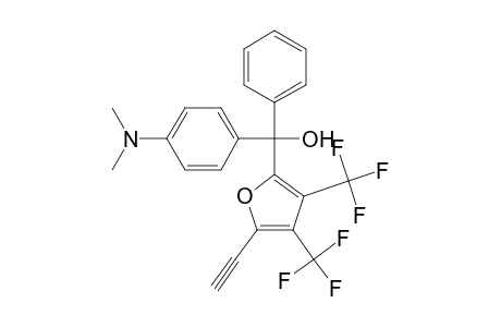 [ 4'-(Dimethylamino)phenyl] [5'-ethynyl-3',4'-bis(trifluoromethyl)-2'-furyl ] phenylmethanol