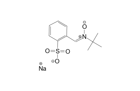 o-(N-tert-butylformimidoyl)benenesulfonic acid, sodium salt, N-oxide
