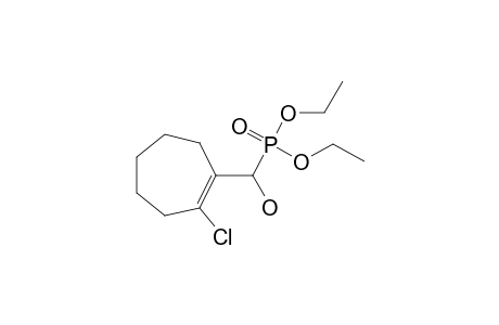 [(2-chloro-1-cyclohepten-1-yl)hydroxymethyl]phosphonic acid, diethyl ester