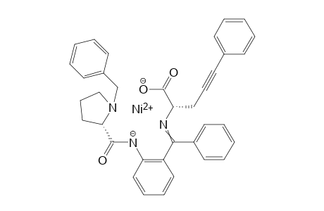 (S)-2-Amino-5-[phenyl]pent-4-ynoic acid-Ni-(S)-N-(benzylprolyl)aminobenzophenone