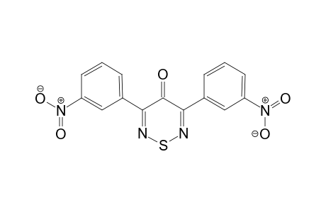 3,5-Di(3-nitrophenyl)-4H-1,2,6-thiadiazin-4-one