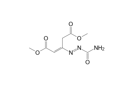 4-METHOXYCARBONYL-3-(2-METHOXY-2-OXOETHYL)-1-AMINOCARBONYL-1,2-DIAZA-1,3-DIENE