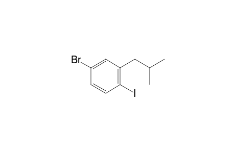 4-Bromo-1-iodo-2-isobutylbenzene