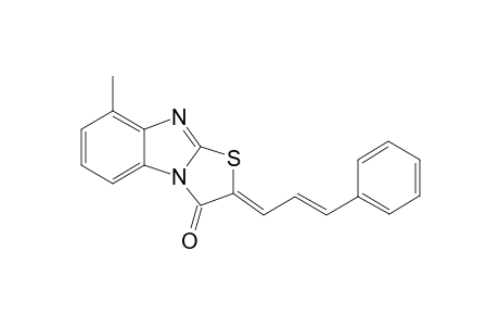 8-Methyl-2-(3-phenyl-allylidene)-benzo[4,5]imidazo[2,1-b]thiazol-3-one